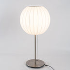 Lampada da Tavolo Bubble in Seta Finta