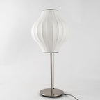 Lampada da Tavolo Bubble in Seta Finta