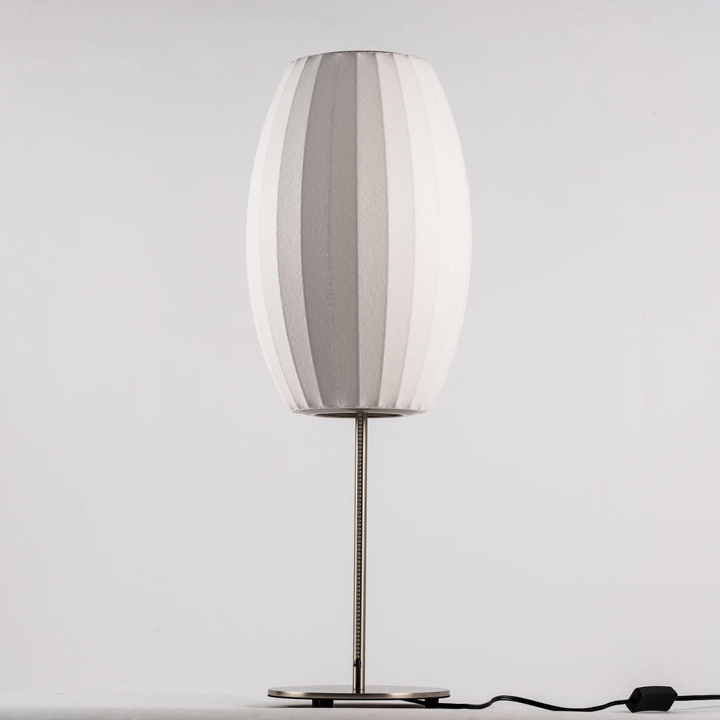 Lampada da Tavolo Bubble in Seta Finta