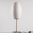 Lampada da Tavolo Bubble in Seta Finta