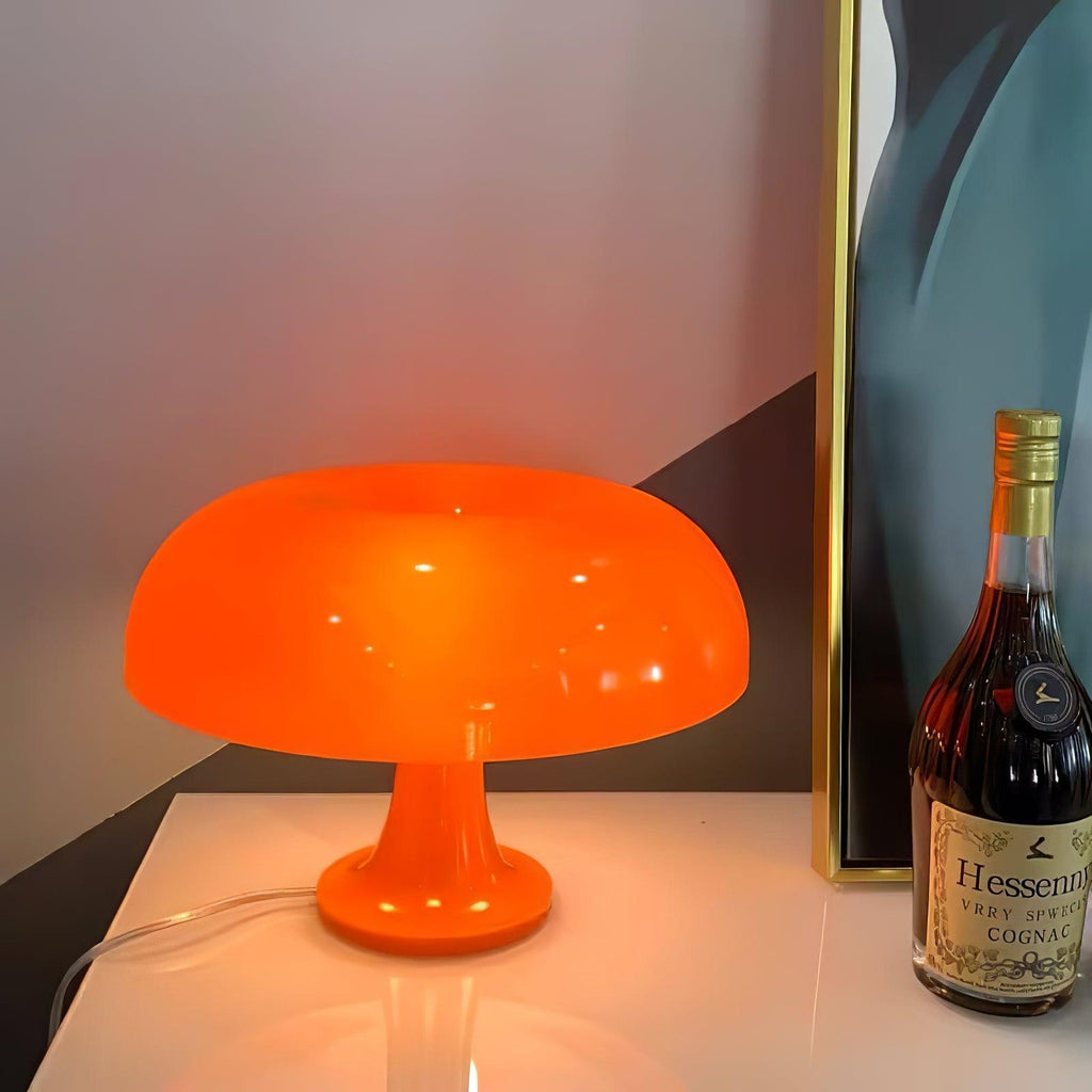 Lampada da Tavolo Giocosa a Forma di Fungo