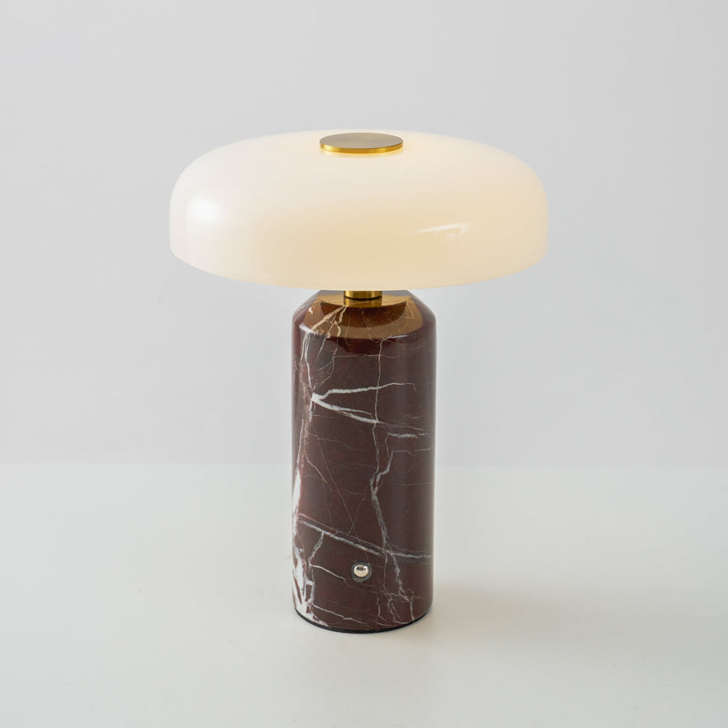 Lampada da Tavolo in Marmo Lunara