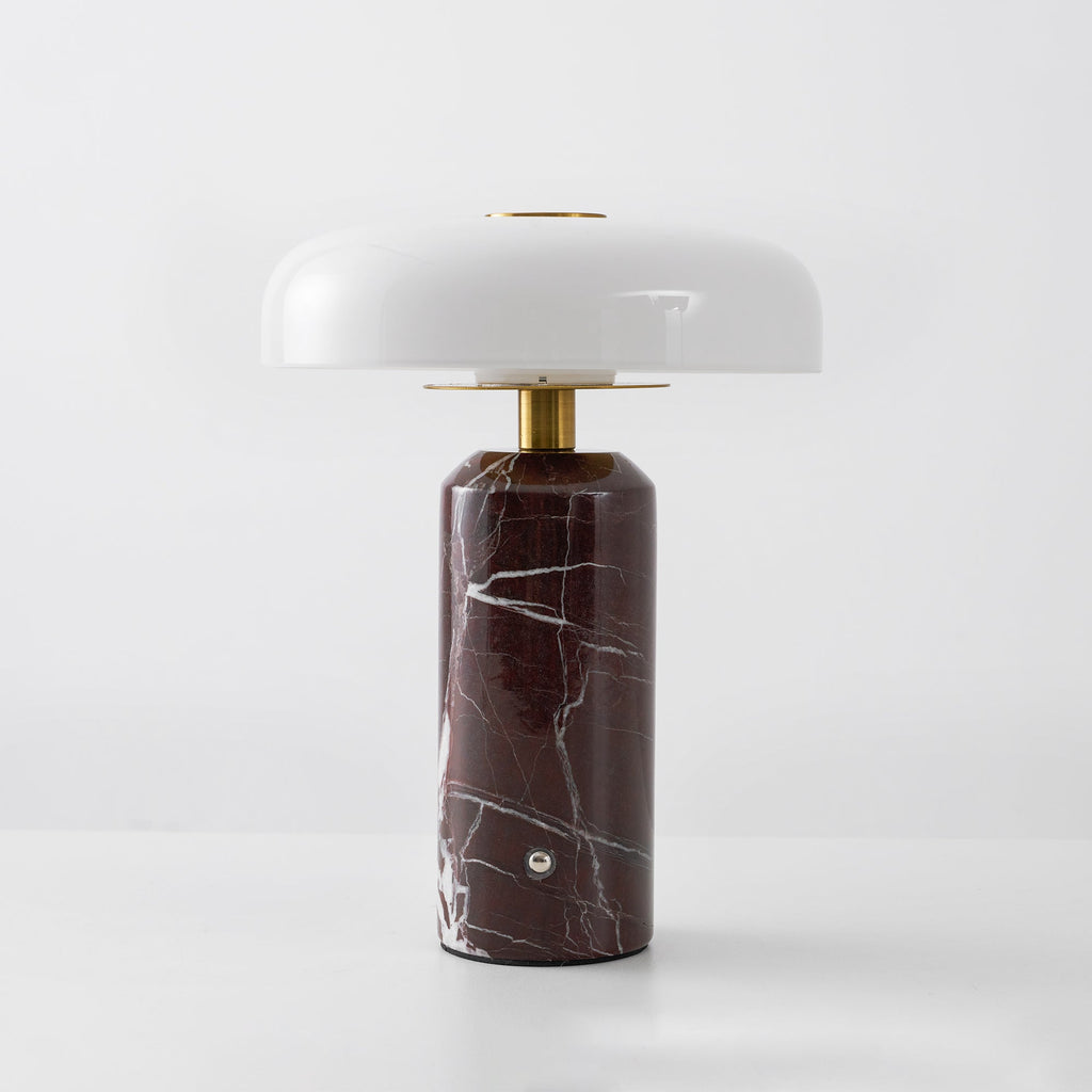 Lampada da Tavolo in Marmo Lunara