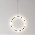Ryker Luce Pendente Circolare in Metallo Minimalista