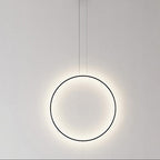 Ryker Luce Pendente Circolare in Metallo Minimalista