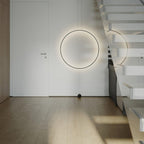 Ryker Luce Pendente Circolare in Metallo Minimalista