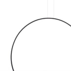 Ryker Luce Pendente Circolare in Metallo Minimalista