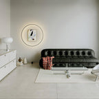 Ryker Luce Pendente Circolare in Metallo Minimalista