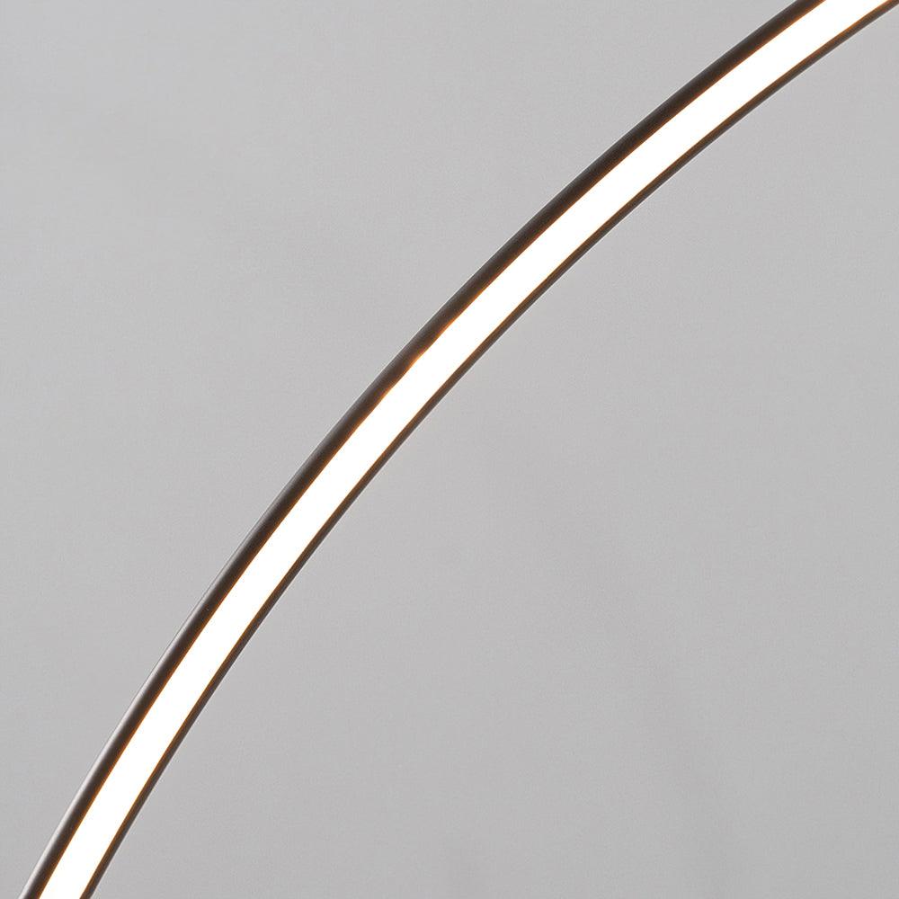Ryker Luce Pendente Circolare in Metallo Minimalista