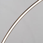 Ryker Luce Pendente Circolare in Metallo Minimalista