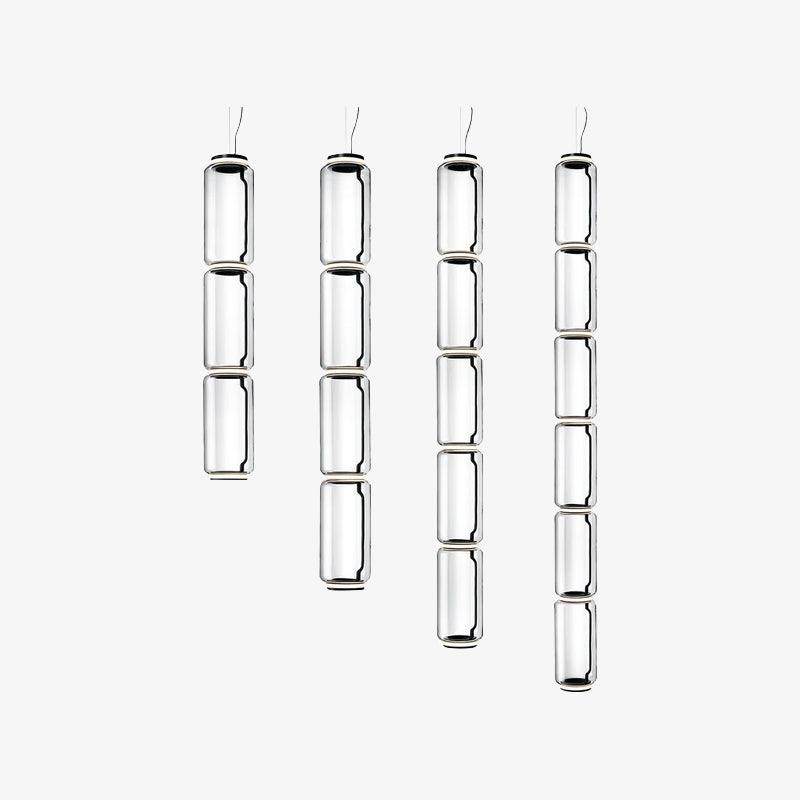 Lampada a sospensione LED cilindrica