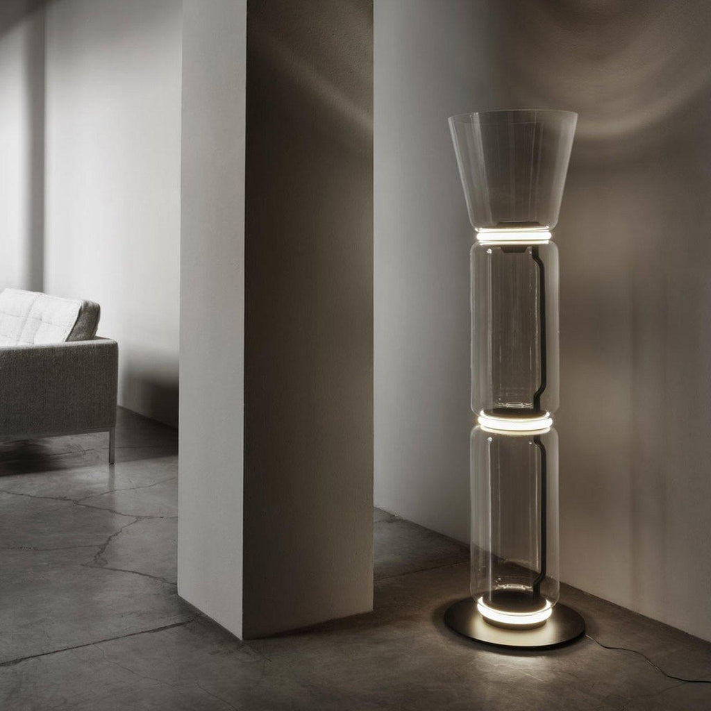Lampada da Terra in Vetro di Bambù