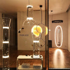 Lampada da Terra in Vetro di Bambù
