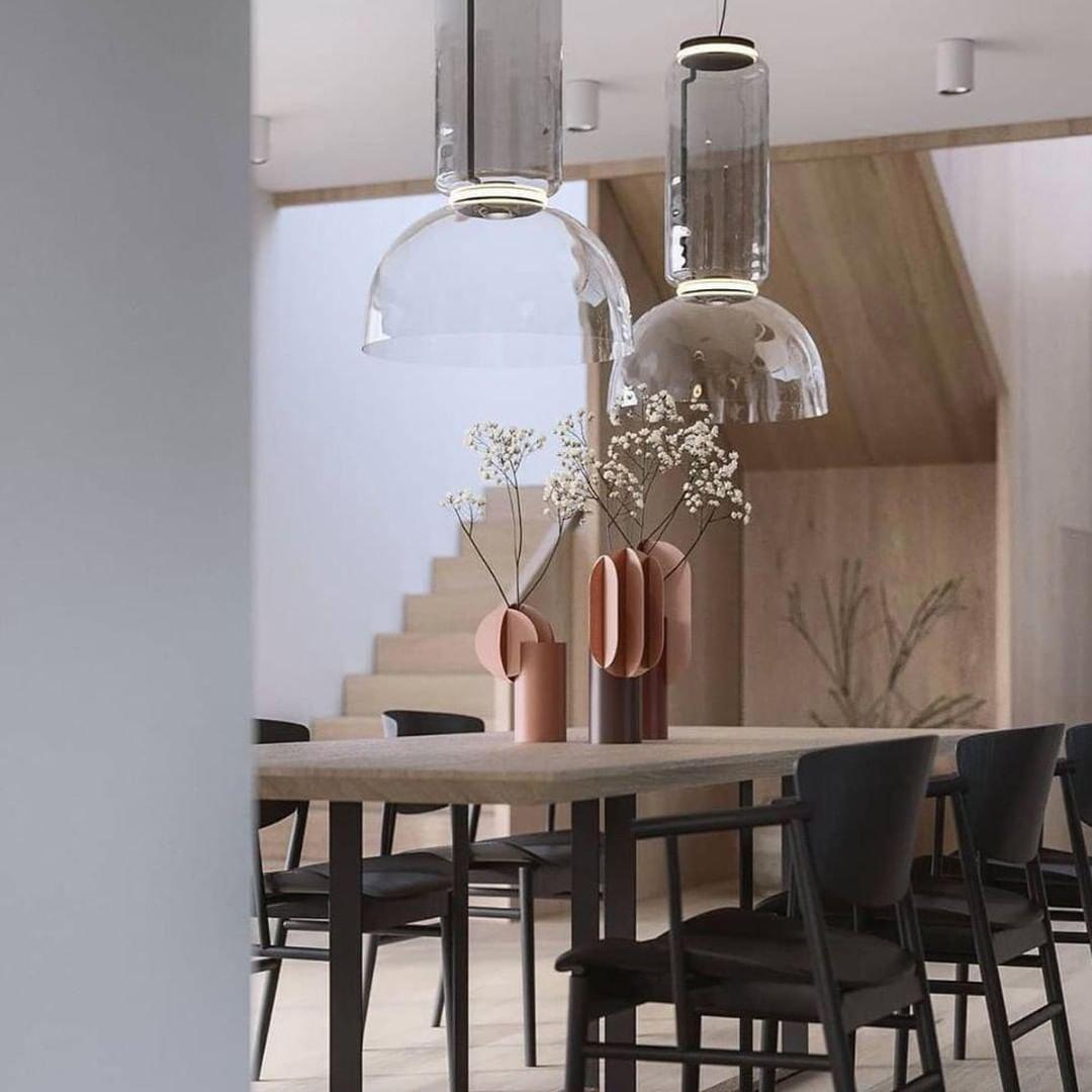 Lampada a sospensione LED cilindrica