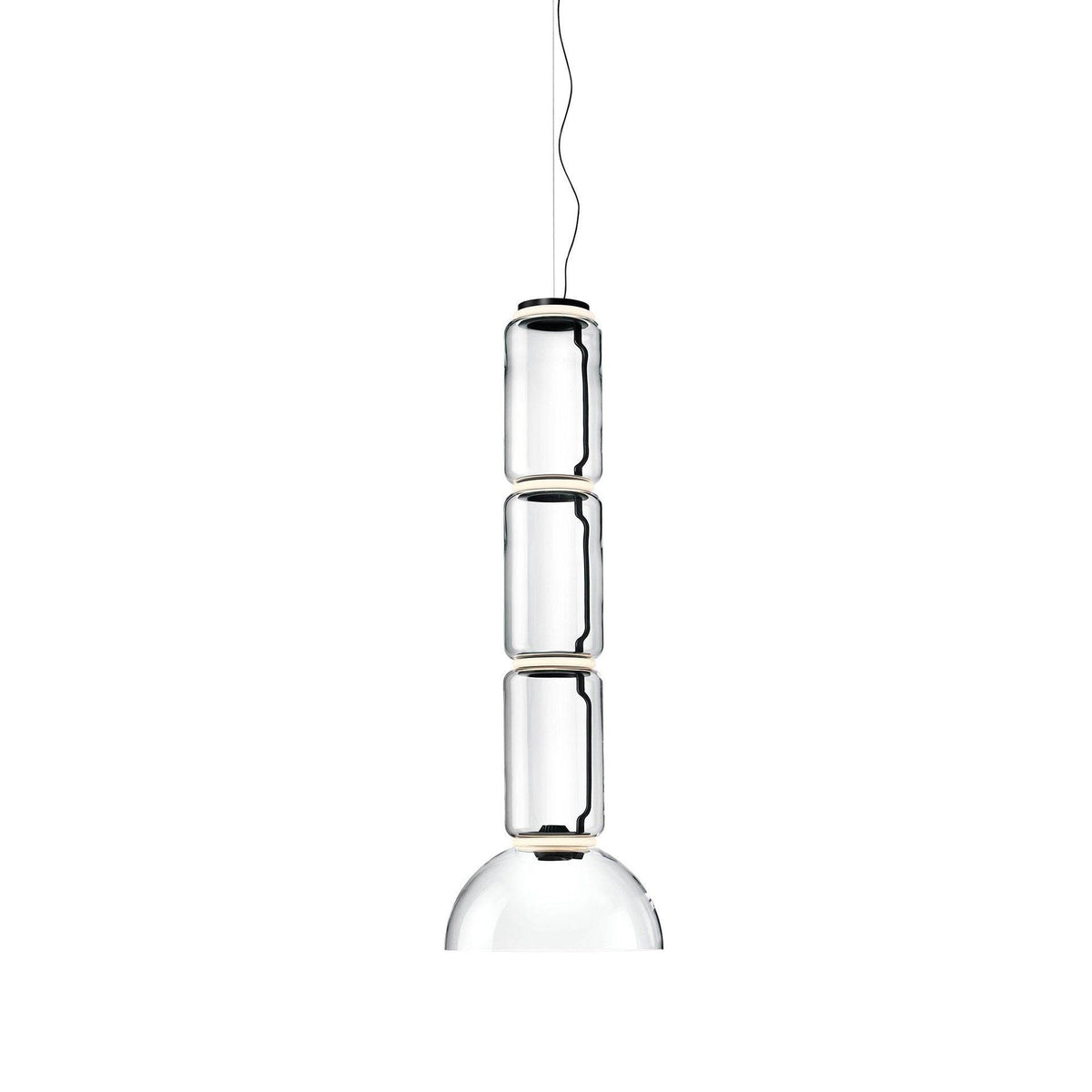 Lampada a sospensione LED cilindrica