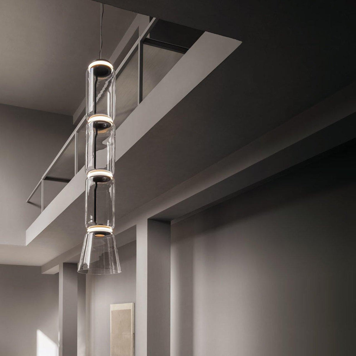 Lampada a sospensione LED cilindrica