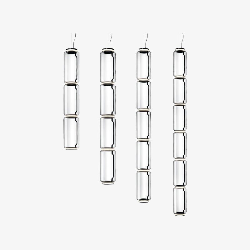 Lampada a sospensione LED cilindrica