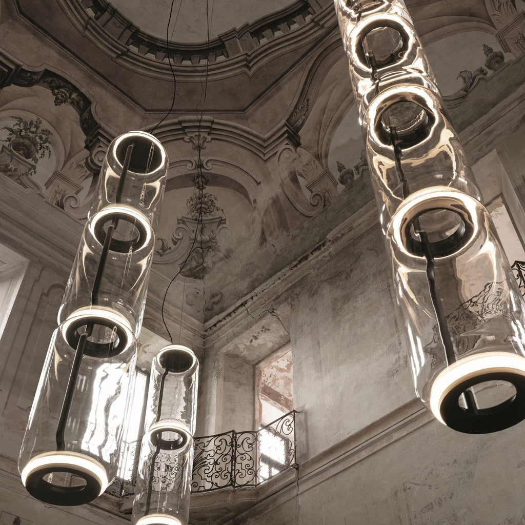 Lampada a sospensione LED cilindrica