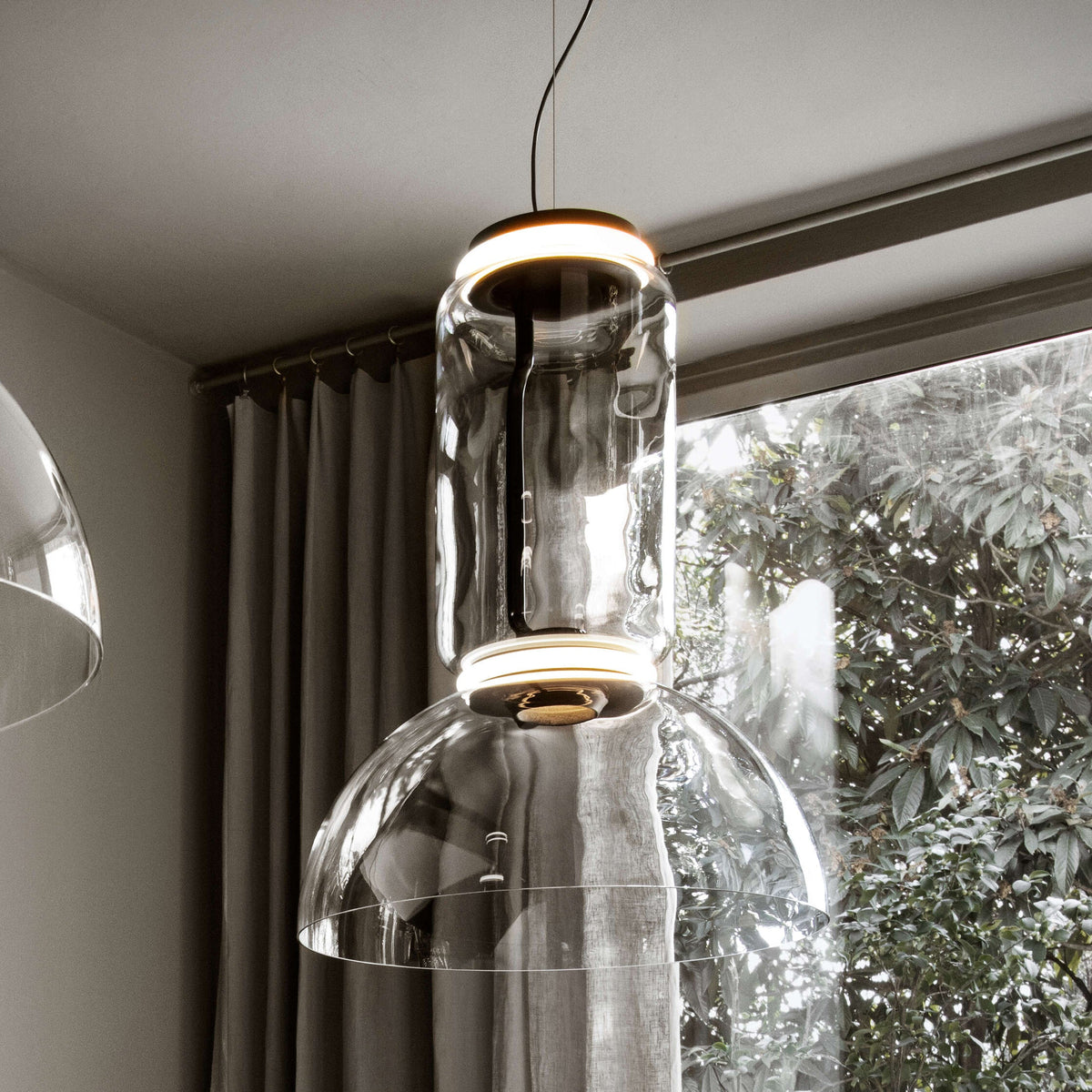 Lampada a sospensione LED cilindrica