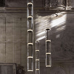 Lampada a sospensione LED cilindrica