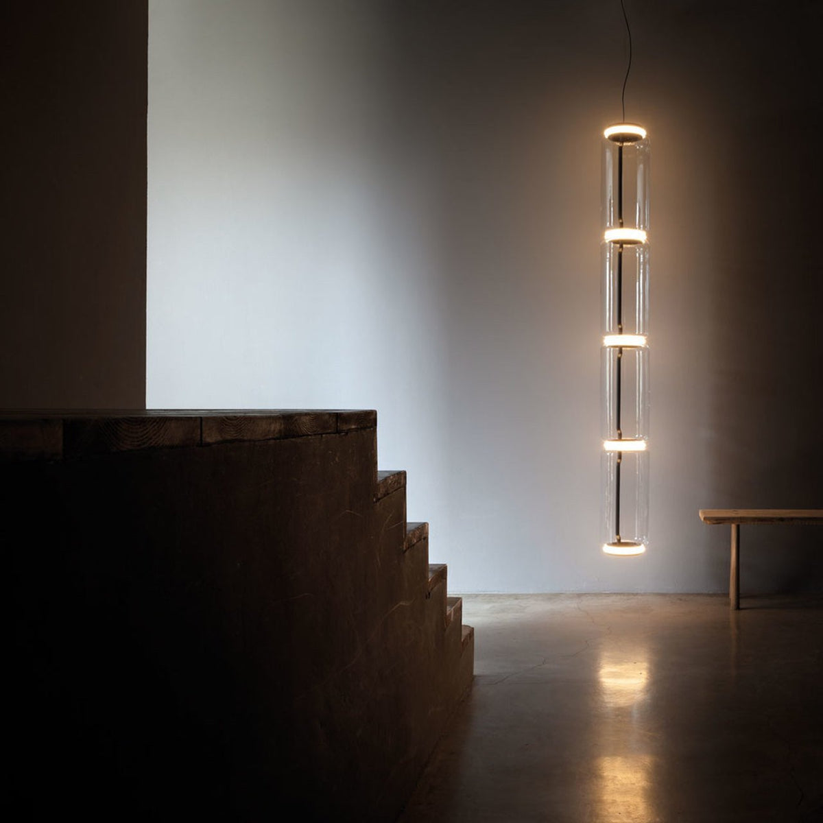 Lampada a sospensione LED cilindrica