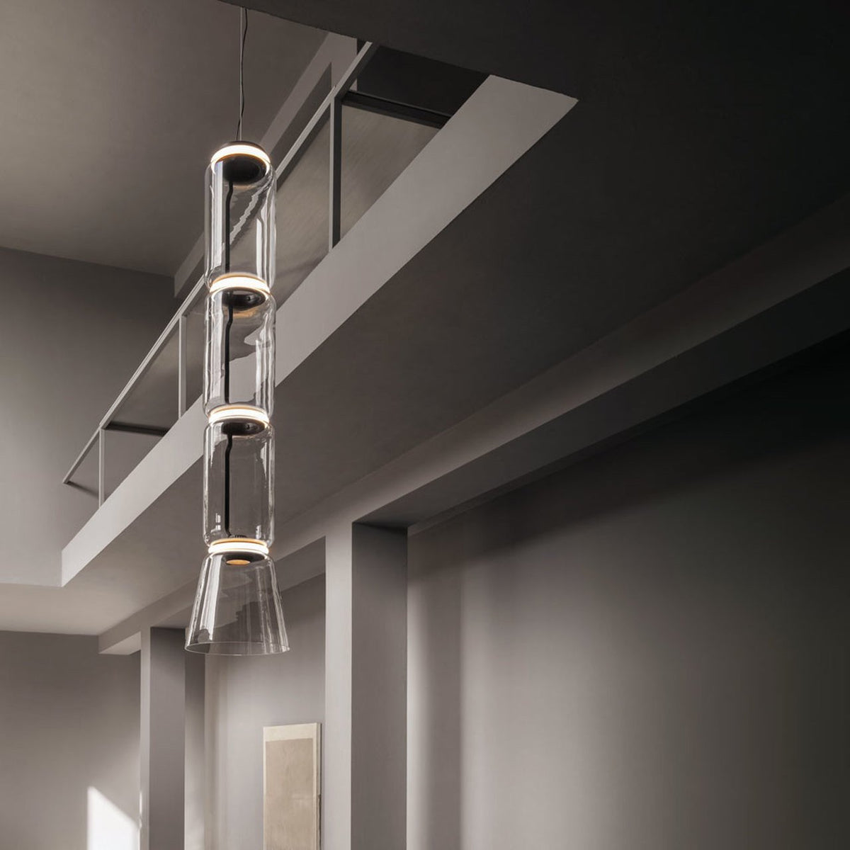 Lampada a sospensione LED cilindrica