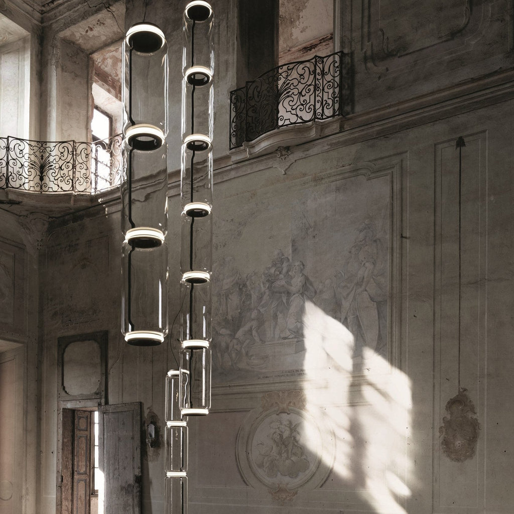 Lampada a sospensione LED cilindrica