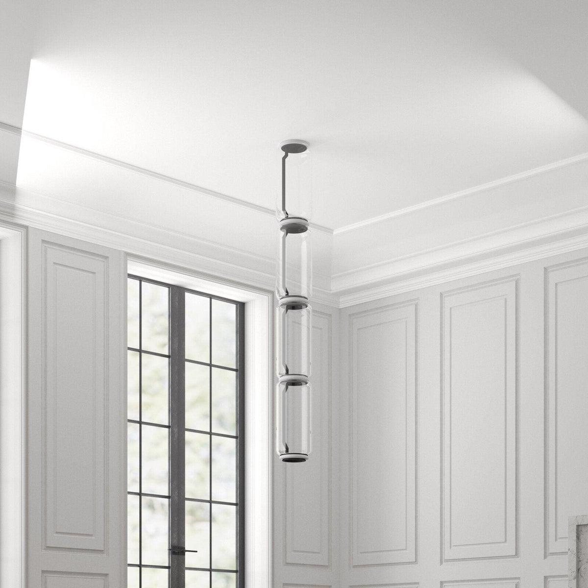 Lampada a sospensione LED cilindrica