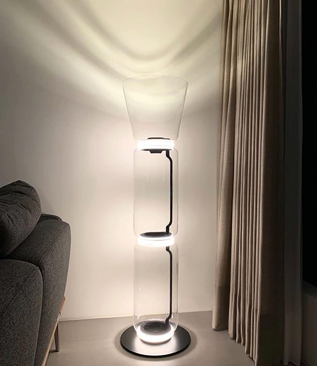 Lampada da Terra in Vetro di Bambù