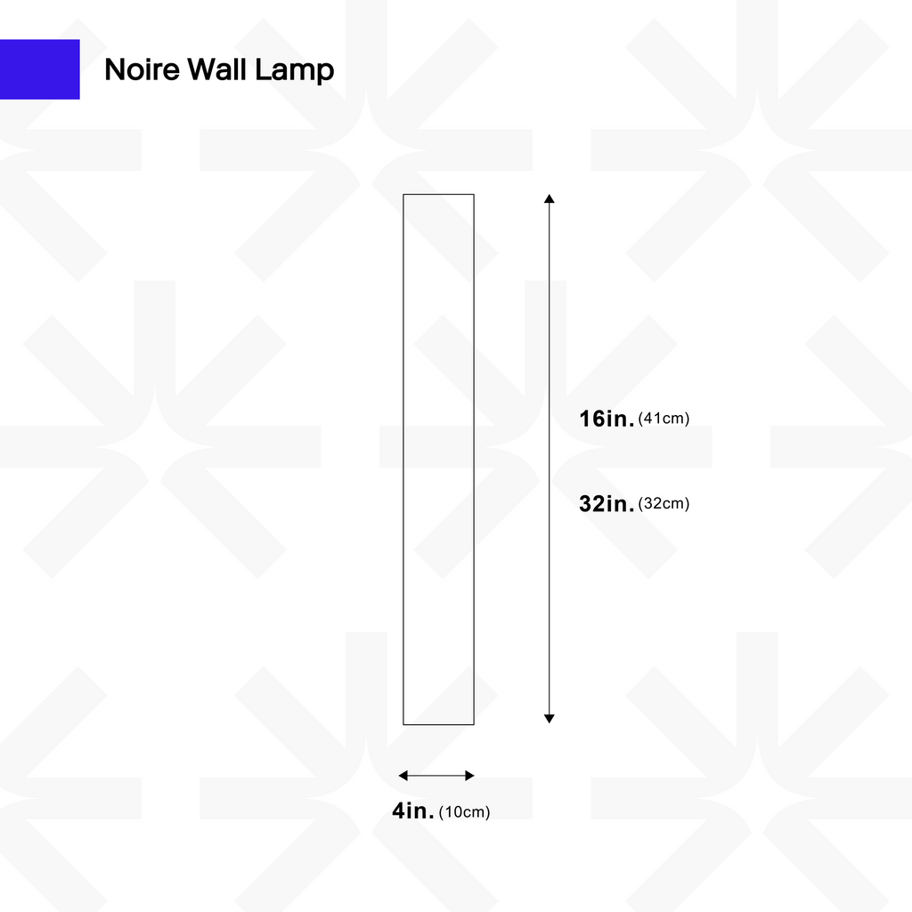 Lampada da Parete Noire