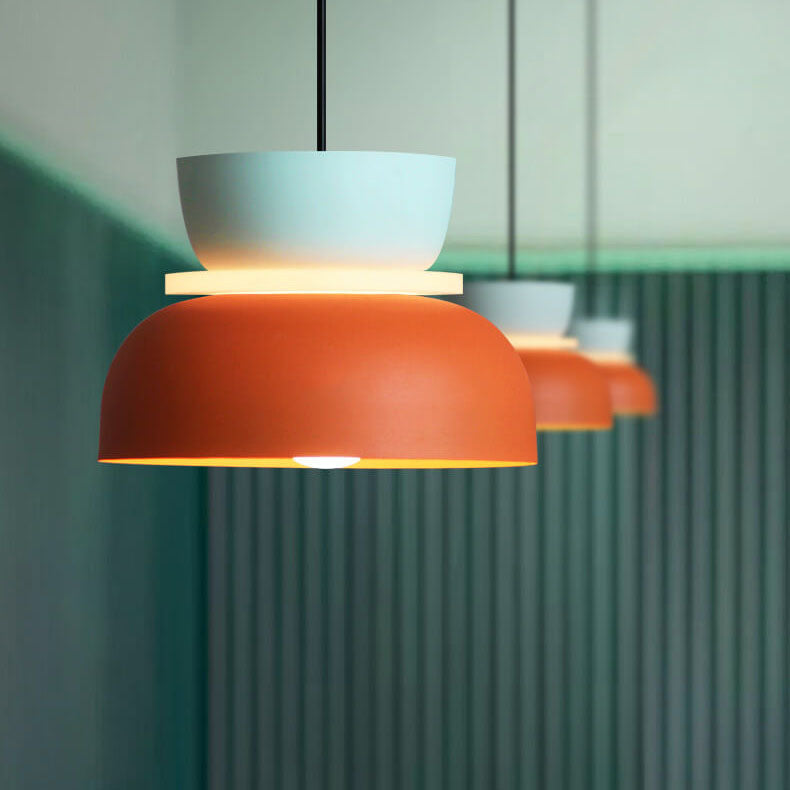 Lampada a sospensione LED Nordic Macaron - Colorata