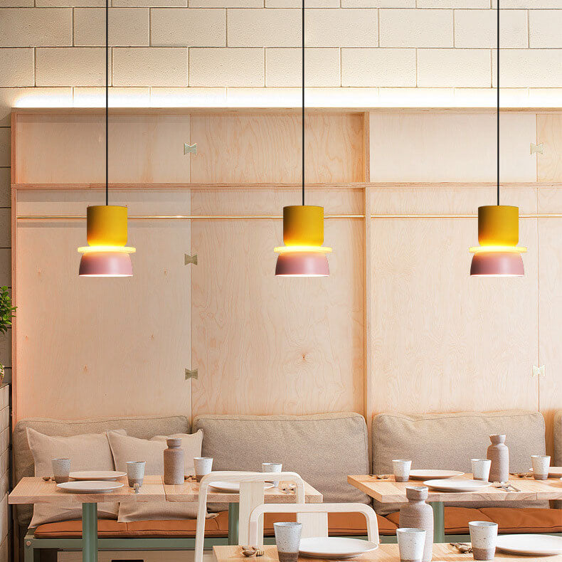 Lampada a sospensione LED Nordic Macaron - Colorata