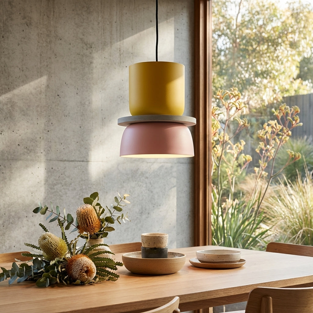 Lampada a sospensione LED Nordic Macaron - Colorata