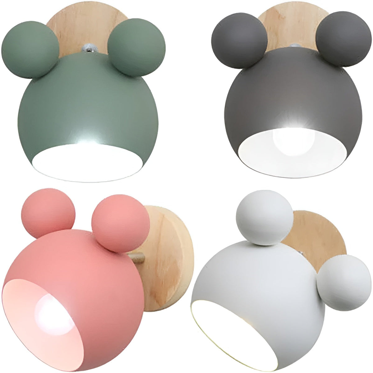 Applique da parete in design Mickey – Decorativa e moderna | Perfetta per camerette e soggiorni