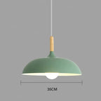 Lampada da soffitto in rovere nordico