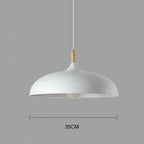 Lampada da soffitto in rovere nordico