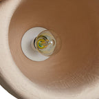 Lampada a sospensione a forma di vaso geometrico nordico per sala da pranzo
