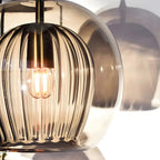 Lampada a Sospensione in Vetro Sferico Chic Moderno