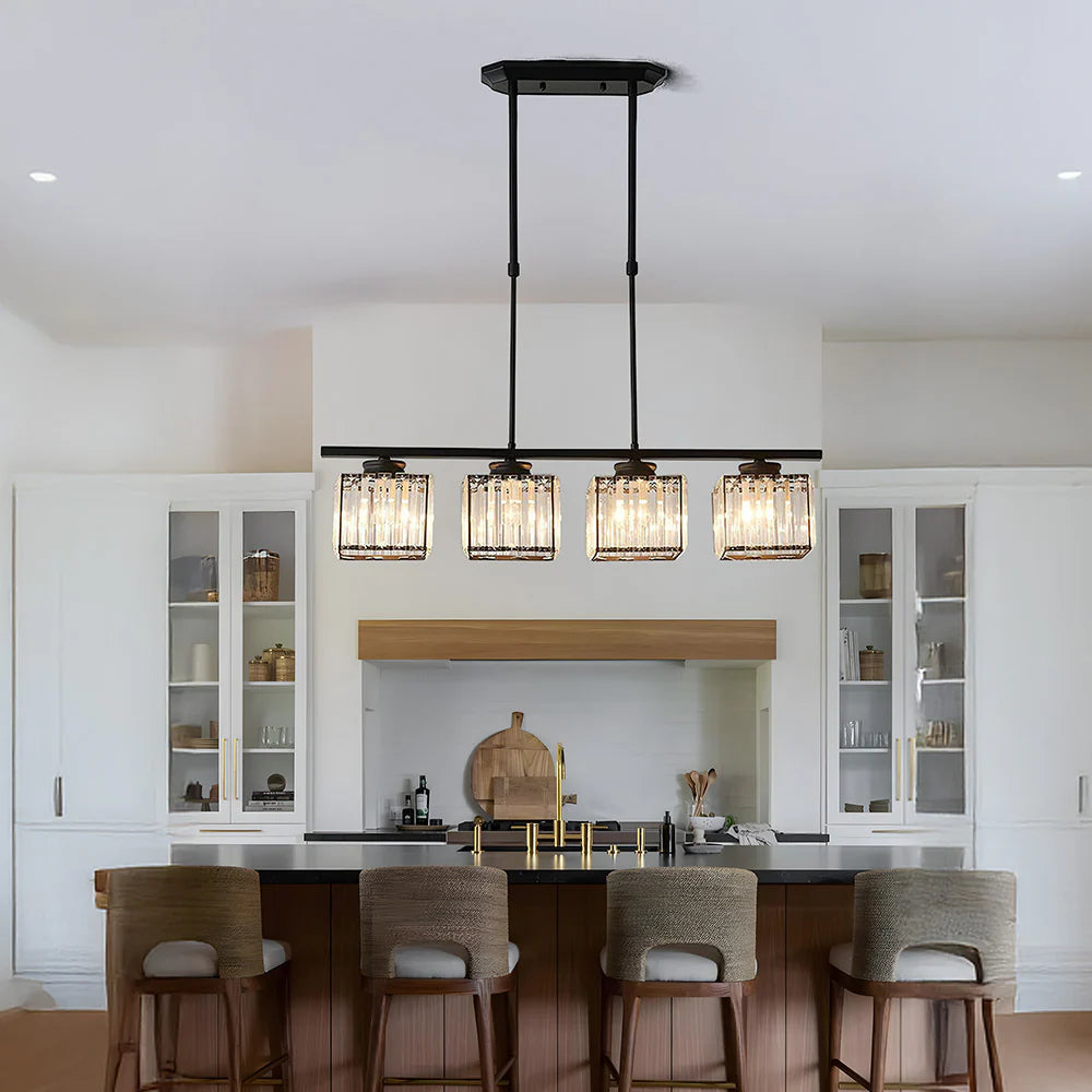 Lampadario in Vetro Multi-Testa Nordico