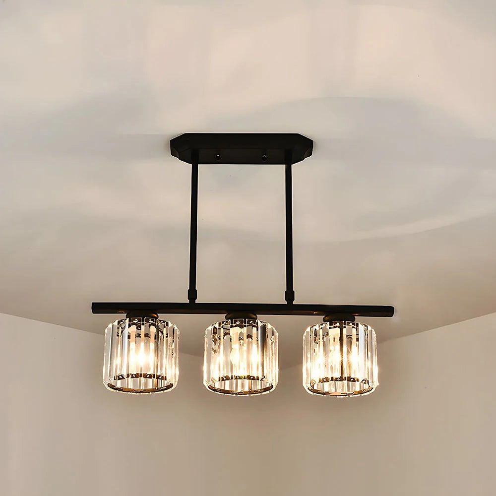 Lampadario in Vetro Multi-Testa Nordico