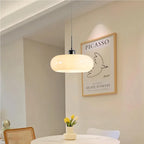 Aurevina | Lampada a sospensione in vetro Bauhaus con paralume in vetro soffiato