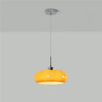 Aurevina | Lampada a sospensione in vetro Bauhaus con paralume in vetro soffiato