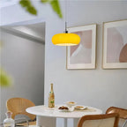 Aurevina | Lampada a sospensione in vetro Bauhaus con paralume in vetro soffiato