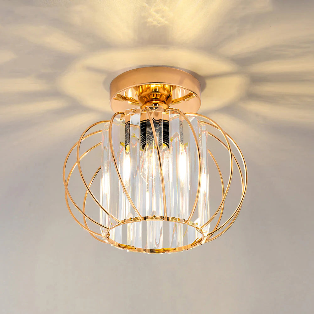 Moderna Lampada a Sospensione Globulare in Vetro Nordic Semplice