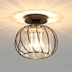 Moderna Lampada a Sospensione Globulare in Vetro Nordic Semplice