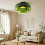 Lampada a Sospensione in Vetro Stratificato Nordic Bauhaus