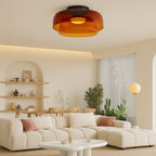 Lampada a Sospensione in Vetro Stratificato Nordic Bauhaus