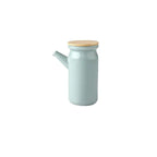 Dispenser Ceramico per Olio e Aceto Elara Haus – Teal e Bambù