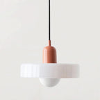 Glarefusion Moderno Lampadario in Vetro LED Stile Bauhaus