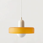 Glarefusion Moderno Lampadario in Vetro LED Stile Bauhaus